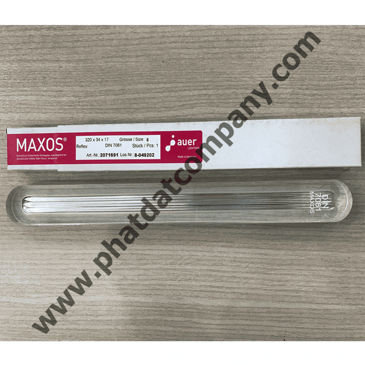 Kính Thủy Maxos 320x34x17mm