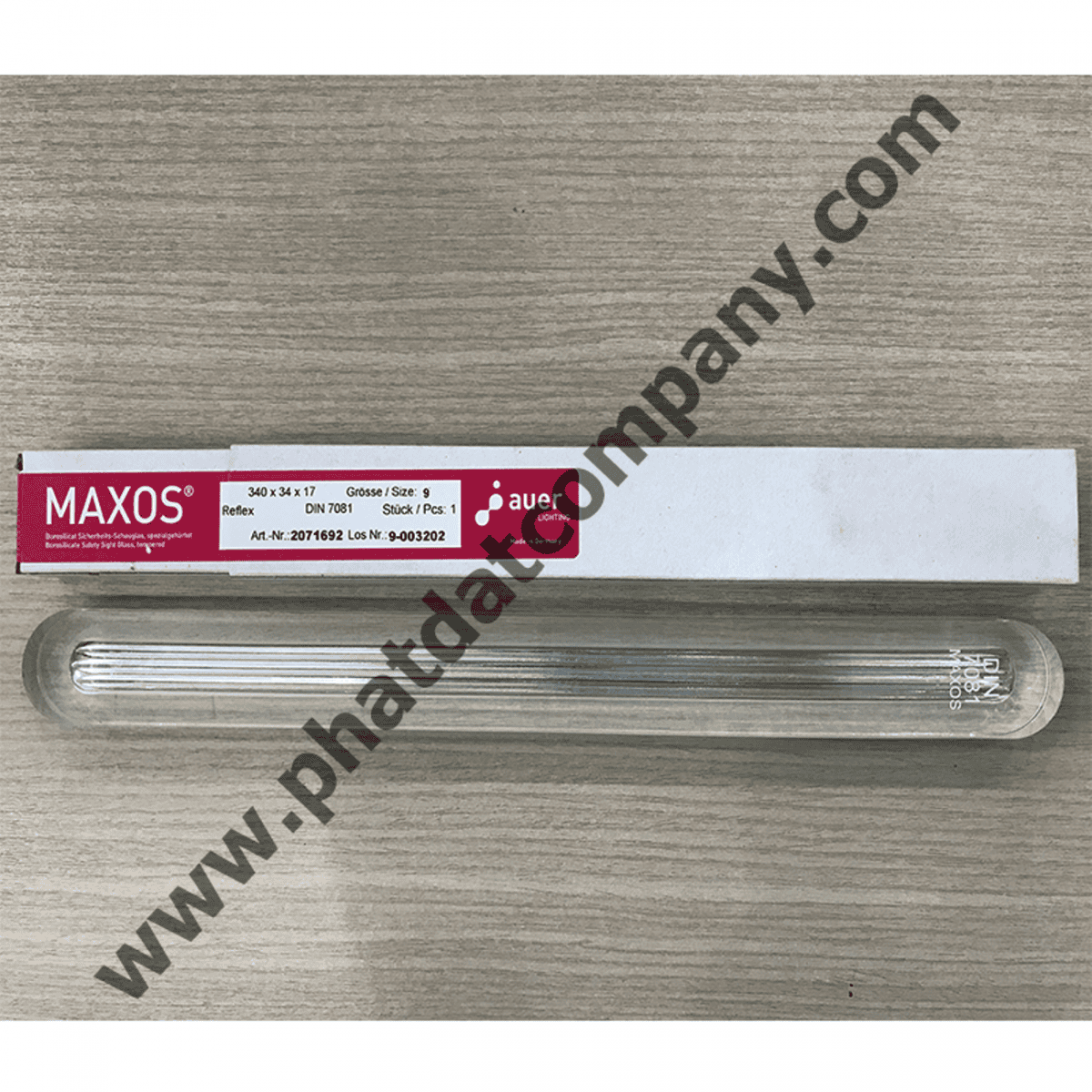Kính Thủy Maxos 340x34x17mm