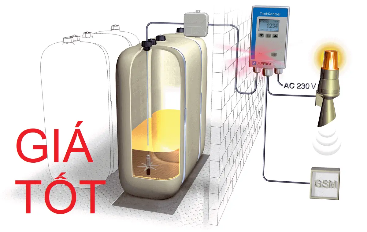 bộ đo mức bồn dầu