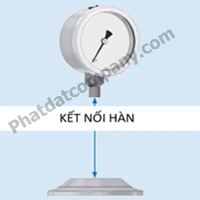 đồng hồ áp suất màng