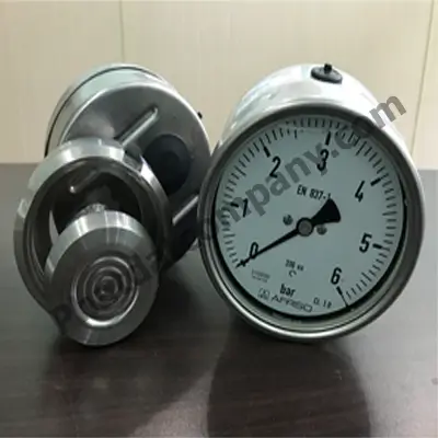 đồng hồ áp suất màng