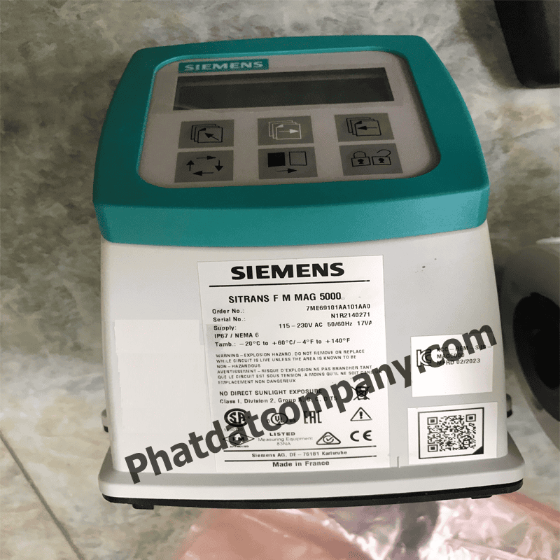 Đồng hồ nước điện tử Siemens