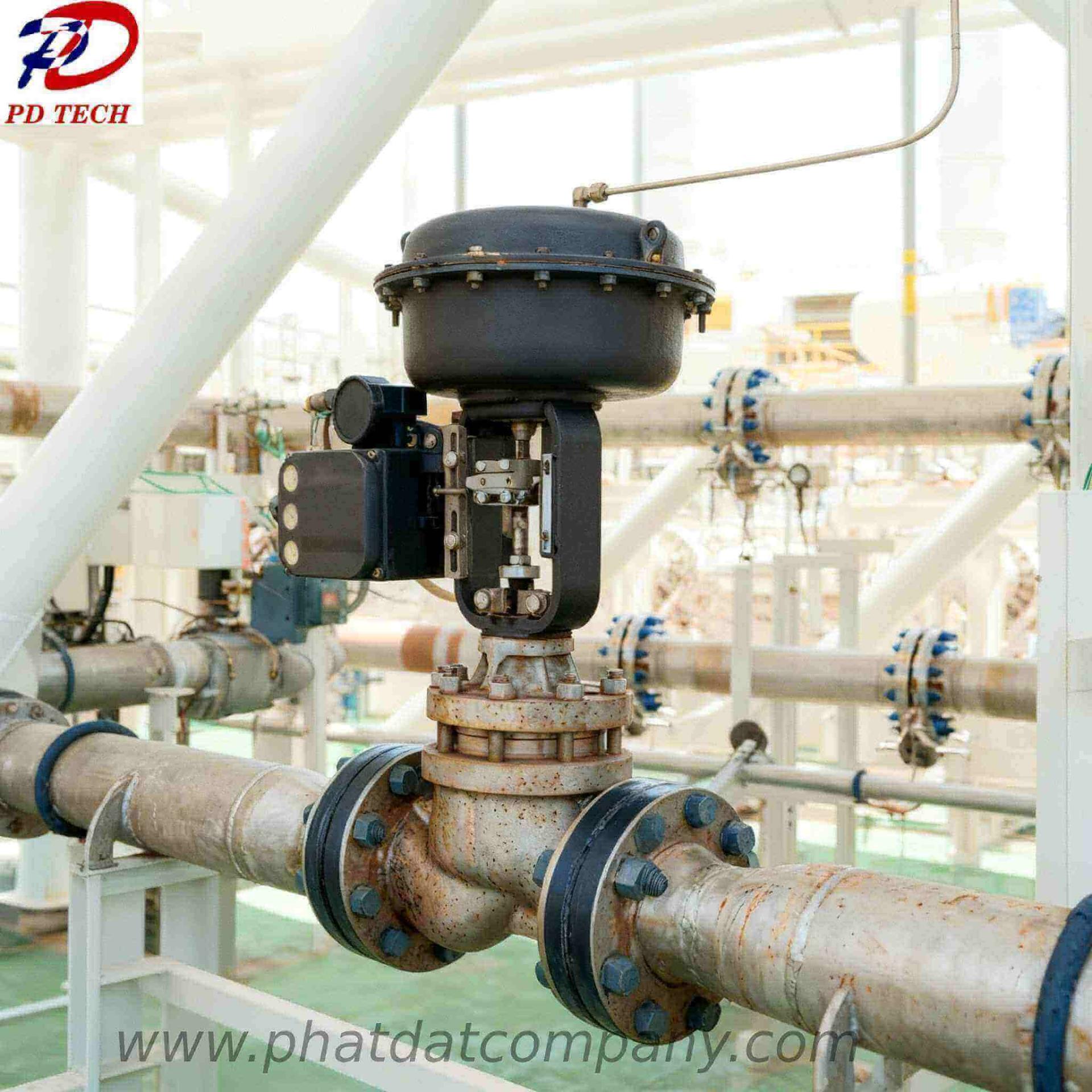 Hình ảnh thực tế xử lý van tuyến tính bị rung giật tại PhatDatcompany