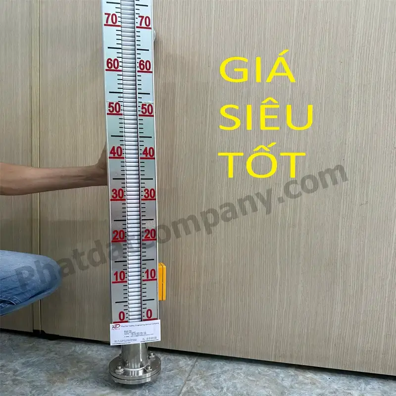 thước đo mức hóa chất