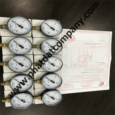 Đồng hồ đo áp suất khí nén Afriso giao hàng cho công lắp đặt công trình V, quận 6, TPHCM