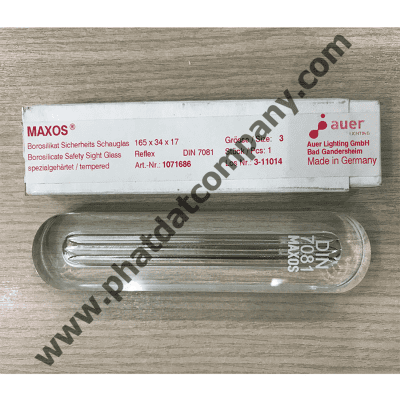 Kính Thủy Maxos 165x30x17mm Kính Thủy 165 Maxos Kính Thủy Lò Hơi Maxos Kính Thủy Maxos Din 7081 Kính Quan Sát Maxos Hàng Đức